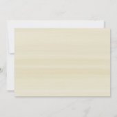 Invitation Ivory Floral Rose mariage rose pâle (Dos)