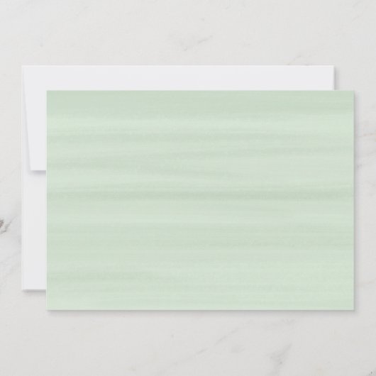 Invitation Ivory Floral Rose mariage Table Place MINT (Dos)