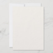 Invitation Ivory taupe elegant simple quiet luxury wedding (Dos)