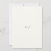 Invitation Ivory | Whimsical Floral Arch Script Wedding (Dos)