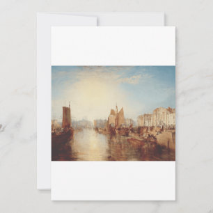 Invitation J.M.W. Turner : Port de Dieppe Beaux-Arts Romantiq