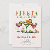 Invitation Jack au pied de Fiesta et Jill Mariage Couple Douc (Devant)