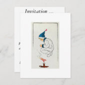 Invitation Jack est agile, Jack est rapide (Devant / Derrière)