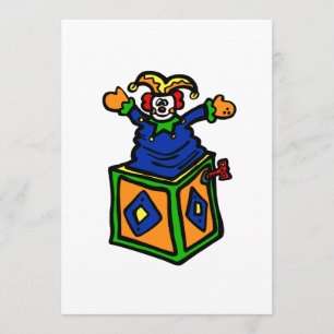 Invitation Jack in the Box