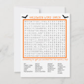 Invitation Jack-o'-lantern Halloween (Dos)