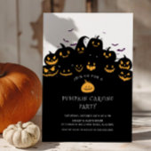 Invitation Jack O'Lantern Citrouille Carving