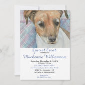 INVITATION JACK RUSSELL SOUHAITE UN JOLI ANNIVERSAIRE (Devant)
