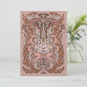 Invitation Jackalope (Debout devant)