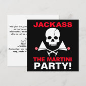 Invitation - JACKASS, La Soirée Martini (Devant / Derrière)