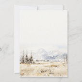Invitation Jackson Hole Wyoming Landscape Couples Shower (Dos)