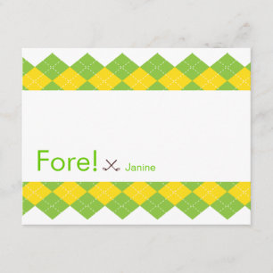 Invitation Jacquard du Golf
