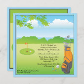 Invitation J'adore le Golf (Devant / Derrière)