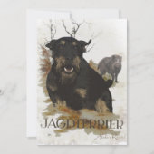 Invitation Jagdterrier (Devant)