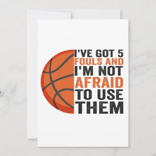 Invitation J'ai cinq fautes et j'ai pas peur de les utiliser