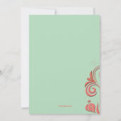 Invitation J'Ai Emballé Mon Sac À L'Invitation De Fête D'Ébèn (Dos)