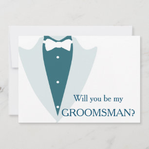Invitation J'ai la fille, tu seras mon Groomsman ?