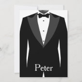 Invitation J'ai la fille, tu seras mon Groomsman ? (Devant)