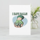 Invitation J'Ai Les Boules 2 (Debout devant)