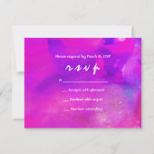 Invitation J'AI L'Invitation Bat mitzvah DE LA COULEUR D'EAU (Devant)