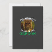 Invitation J'ai perdu ma virginité avec une reine du bal de r (Dos)