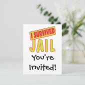 INVITATION J'AI SURVÉCU À LA PRISON (Debout devant)