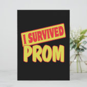 INVITATION J'AI SURVÉCU PROM (Debout devant)