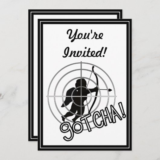 Invitation J'Ai Vu ! (Devant / Derrière)