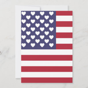 INVITATION J'AIME LES ÉTATS-UNIS D'AMÉRIQUE