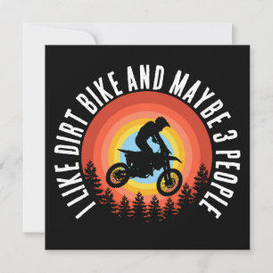 INVITATION J'AIME LES VÉLOS TOUT-TERRAIN ET PEUT-ÊTRE 3 PERSO