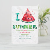 Invitation J'Aime L'Invitation Été (Debout devant)