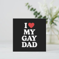 J'aime mon père gay Je chéris mon père gay