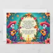 Invitation 💀 Jam & Marigolds (Dos)