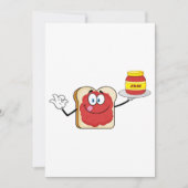 Invitation Jam Sur Toast (Devant)
