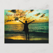 Invitation Jamaica Sauvegarder La Date (Devant)