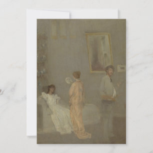 Invitation James Abbott McNeill Whistler - L'artiste dans son