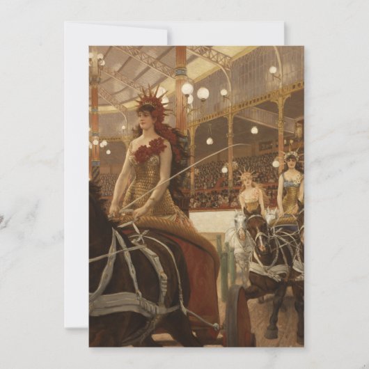 Invitation James Tissot - Les Dames des Chariots (Ces Dames d (Devant)