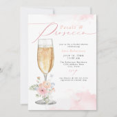 Invitation JANE Blush Pétales Floraux & Fête des mariées Pros (Devant)