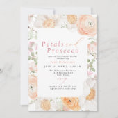 Invitation JANE Blush Pétales Floraux & Fête des mariées Pros (Devant)