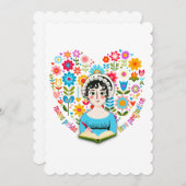 Invitation JaneAusten's Pride FOLK (2024) (Devant / Derrière)