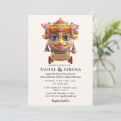 Invitation janmashtami Mariage (Debout devant)