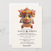 Invitation janmashtami Mariage (Devant / Derrière)