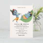 Invitation janmashtami Mariage (Debout devant)