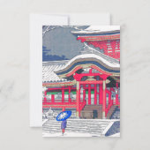 Invitation Japanese Winter (Dos)