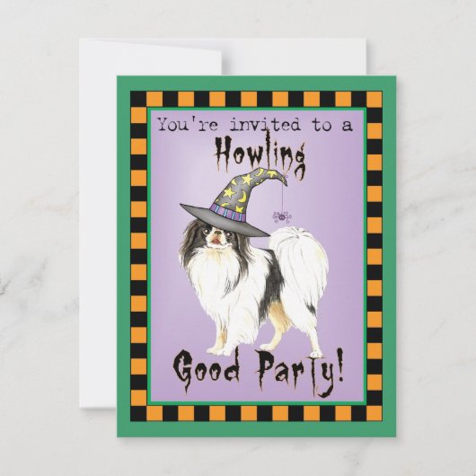 Invitation japonaise Chin Witch (Devant)