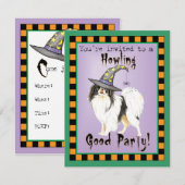 Invitation japonaise Chin Witch (Devant / Derrière)