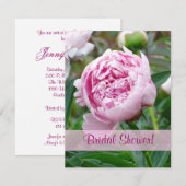 Invitation japonaise de Fête de la mariée de (Devant / Derrière)