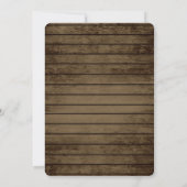 Invitation Jar de Delpheniums et Lumières Fête des mariées ru (Dos)