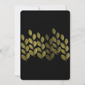 Invitation Jardin Anniversaire Fête Aquarelle Great Green Inv (Dos)