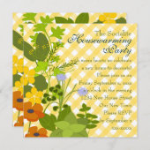 Invitation Jardin aux herbes (Devant / Derrière)