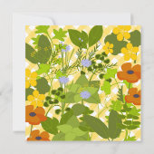 Invitation Jardin aux herbes (Dos)